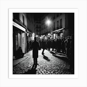 Paris At Night 5 Art Print