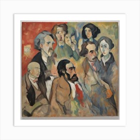 Expressionists 1 Art Print