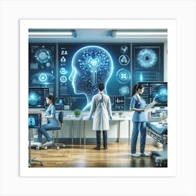 Future Of Medicine Art Print