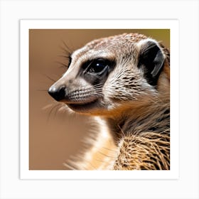 Meerkat Art Print