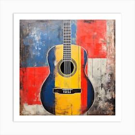 Acoustic Guitar 2 Art Print