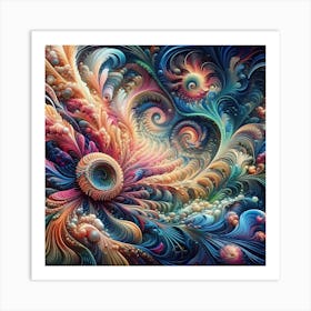 Fractal Art Art Print