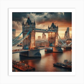 Tower Bridge 1 Art Print