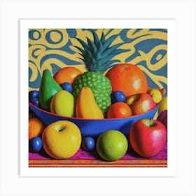 Fruit Bowl Art Print