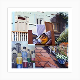 Street Scene Art Print