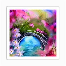 Bridge Serene Art Print