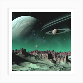 Saturn Art Print