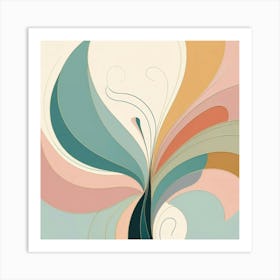 Abstract Butterfly Art Print