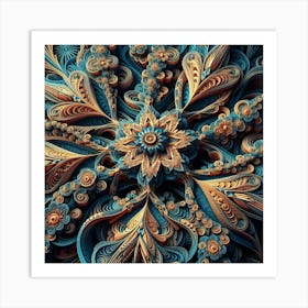 Fractal Art 1 Art Print