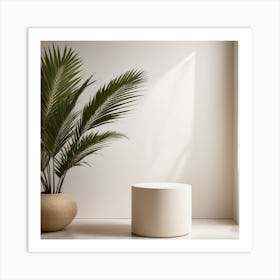 Room With A Plant Art Print