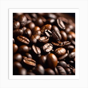 Coffee Beans 110 Art Print