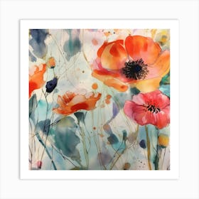 The Art Of Flowers 5 Art Print