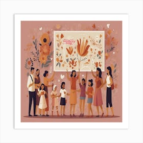 mothers day - festival - gifts art Art Print