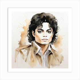 Michael Jackson 7 Art Print