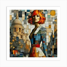 London Cityscape Art Print