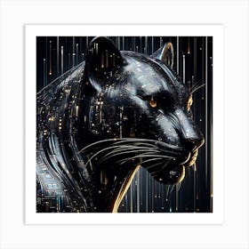 Creative Wild Animal Representation 111 Art Print