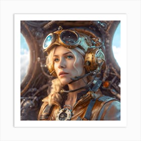 Aviatrix 6 Art Print