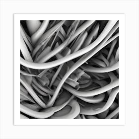 Wires Art Print