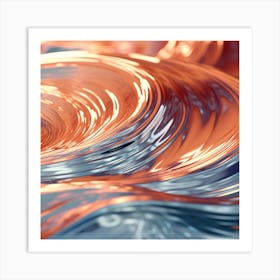 Water Ripples 7 Art Print