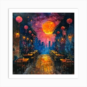 Chinese Restaurant Art Print