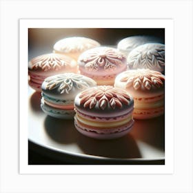 Macarons 1 Art Print