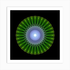 Orbis Iteratio Viridis - #1 Art Print