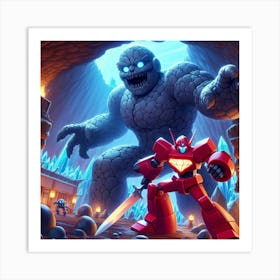 Giant Robot 2 Art Print