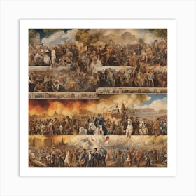 Battle Of Charleston Art Print