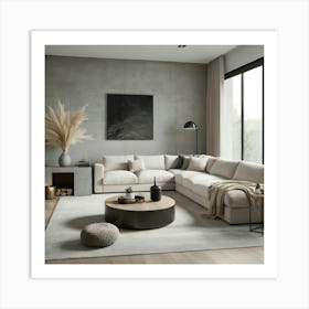 Modern Living Room 145 Art Print