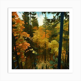 Autumn Forest 1 Art Print