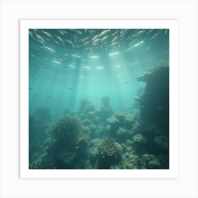 Great Barrier reef 22 Art Print