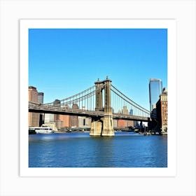 Brooklyn Bridge 1 Art Print