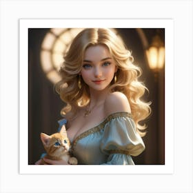 Cinderella 153 Art Print