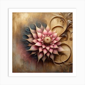 Dahlia 9 Art Print