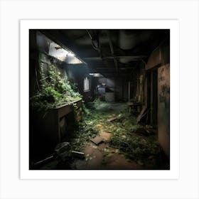 Abandoned Room 1 Art Print