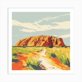 Uluru 14 Art Print