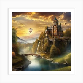 Castle In The Sky 38 Art Print
