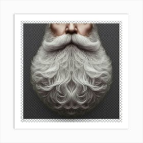 Beard Of Santa Art Print