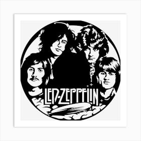 Led Zeppelin Logo Poster