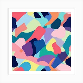 Default Abstract Colors And Shapes 6 001 001 Art Print 2 Art Print