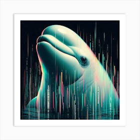 Creative Wild Animal Representation 22 Art Print