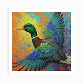 Mallard Duck 3 Art Print