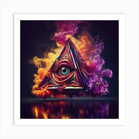 All Seeing Eye 8 Art Print