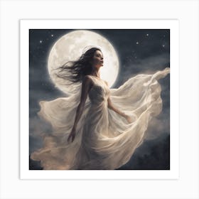 Full Moon 2 Art Print