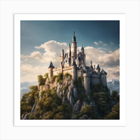Cinderella Castle 13 Art Print