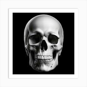 Skull Stock Videos & Royalty-Free Footage Art Print