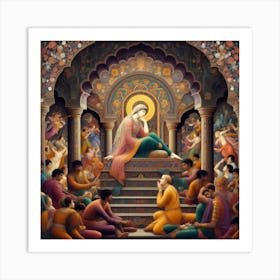 Krishna Art Print