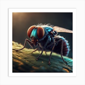 Flies - Beautiful Flies Art Print