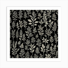 Ferns And Ivy Art Print