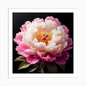 Peony Art Print